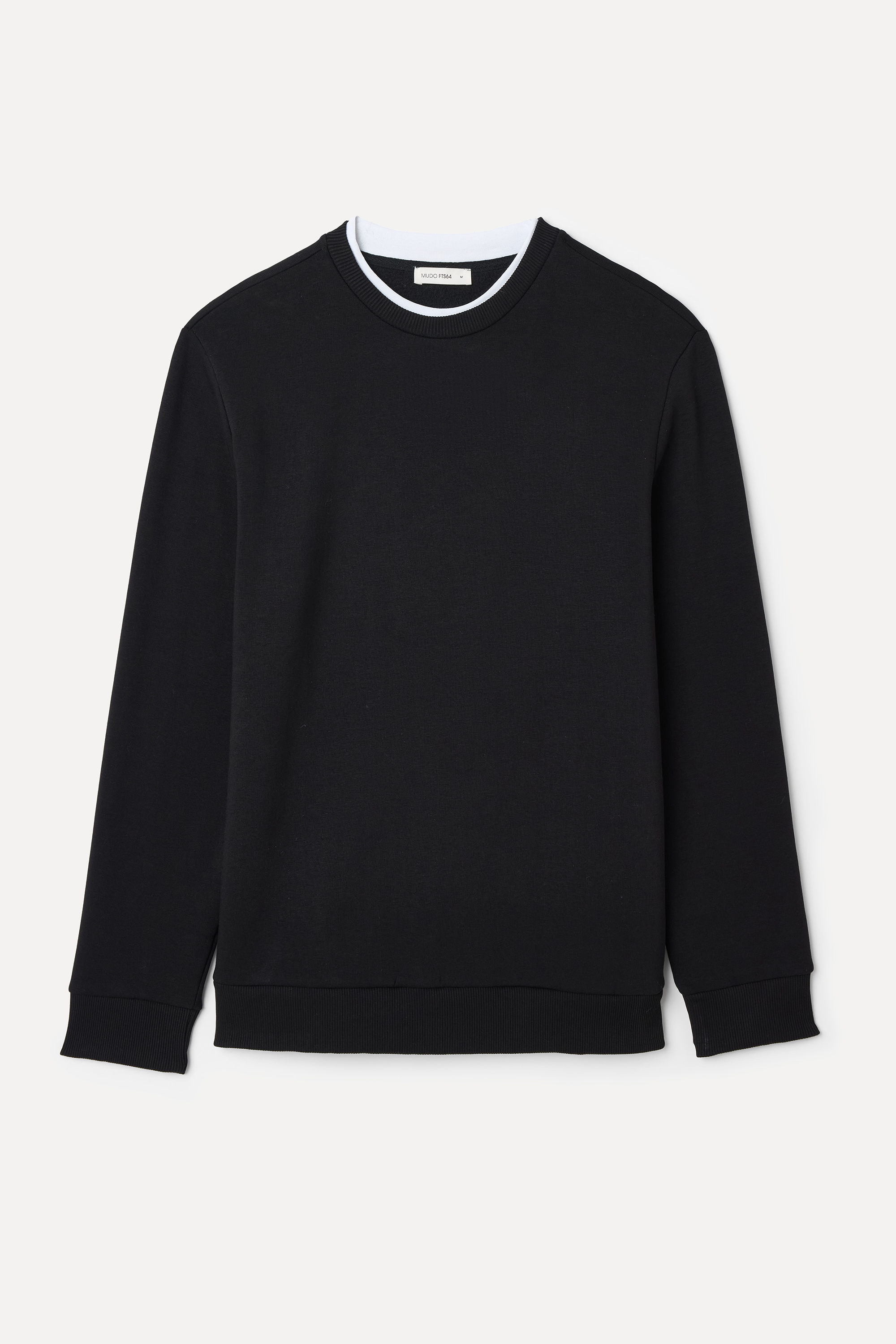 BİSİKLET YAKA SWEATSHIRT