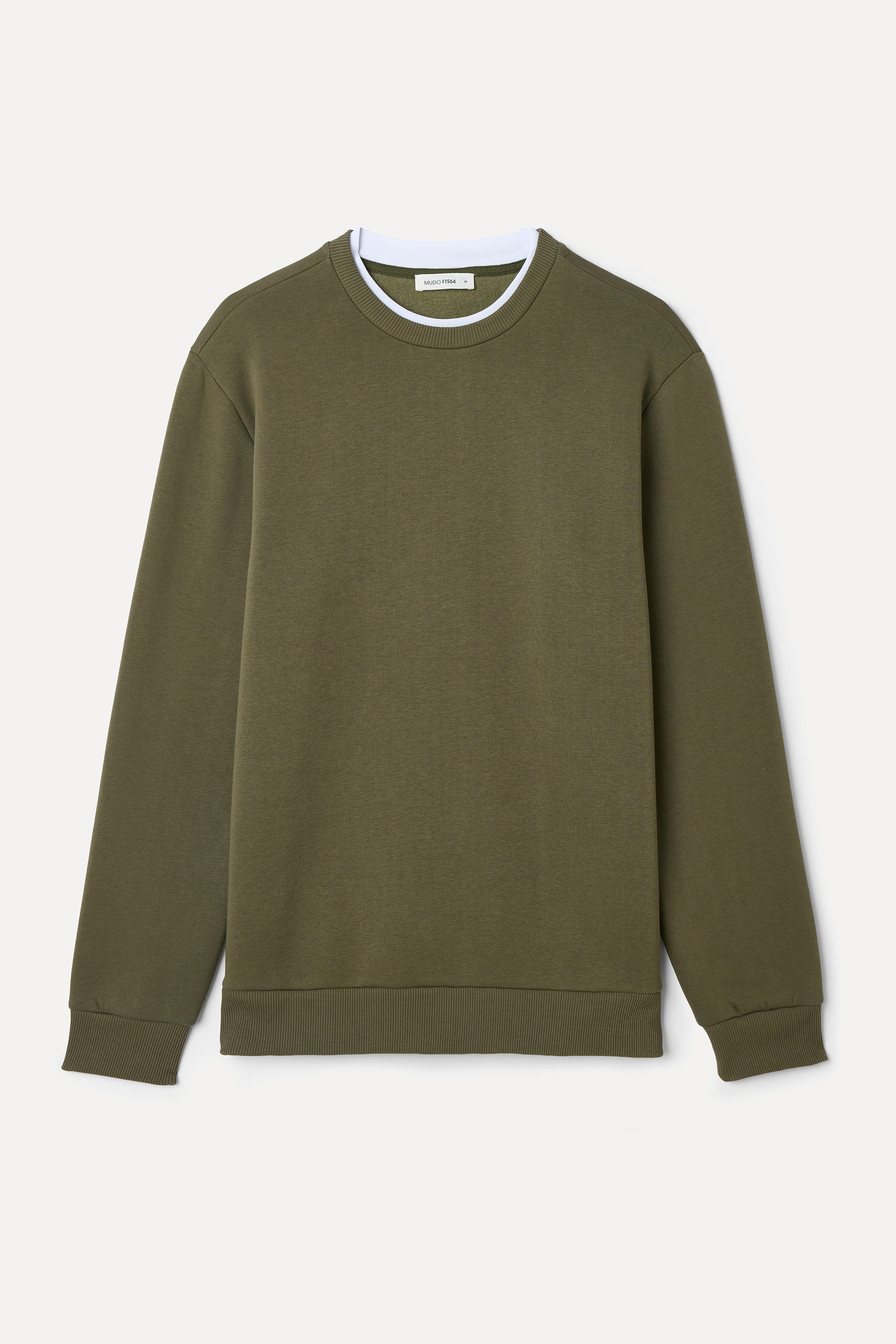 BİSİKLET YAKA SWEATSHIRT