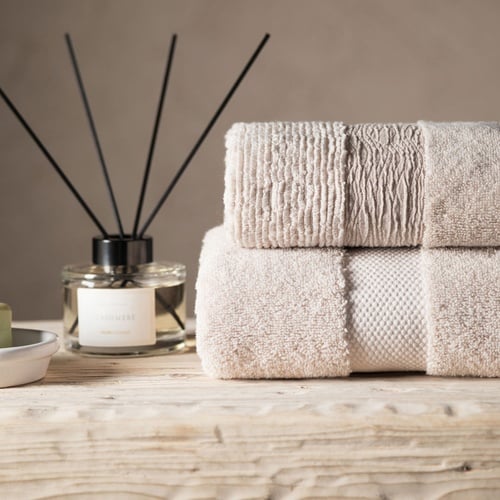 BORLA BEJ BANYO HAVLU 90X150