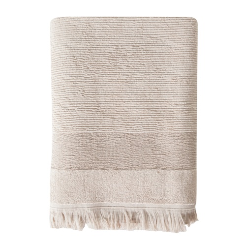  BORLA BEJ BANYO HAVLU 90X150