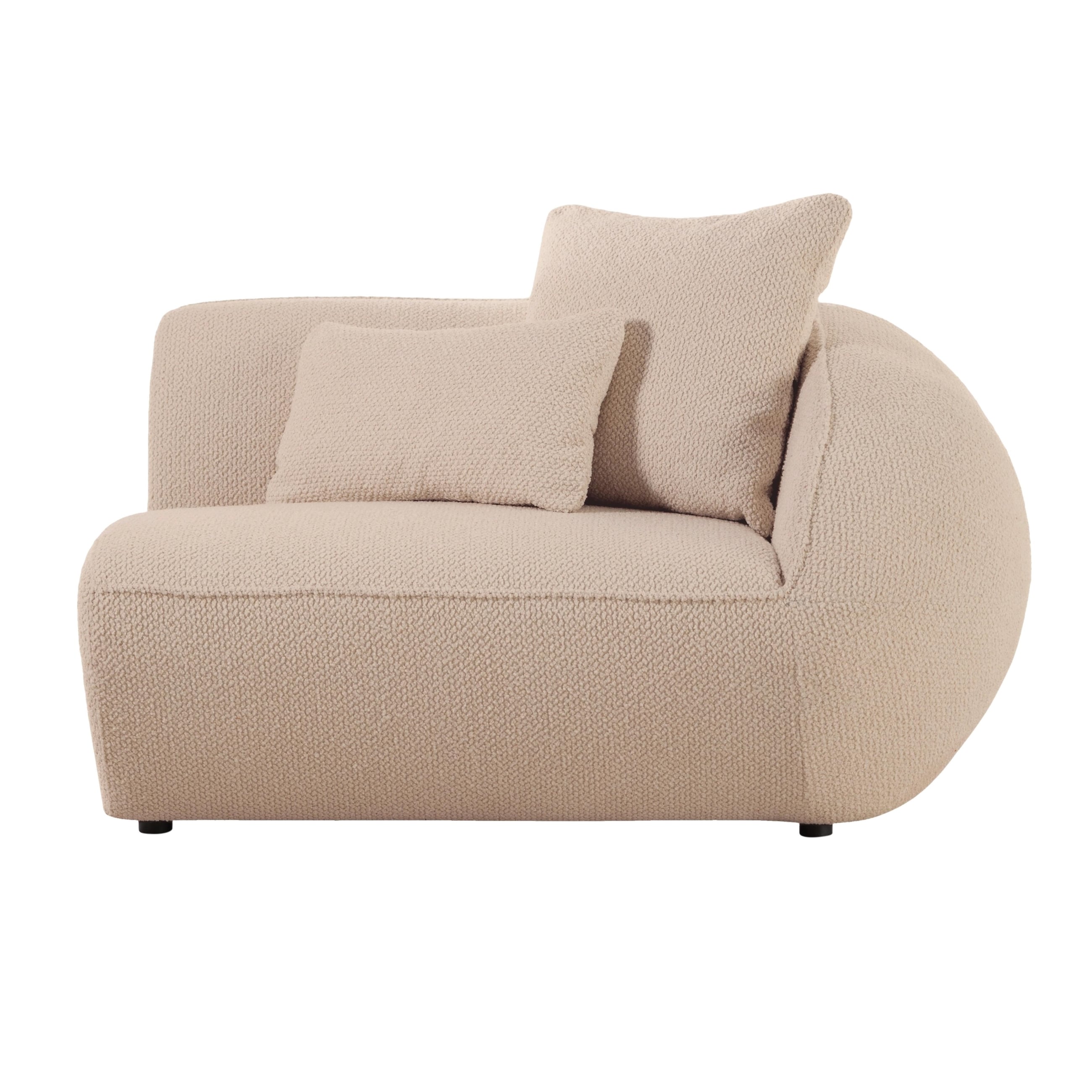 ZOE SOL KOLLU MODÜL AÇIK KAHVE