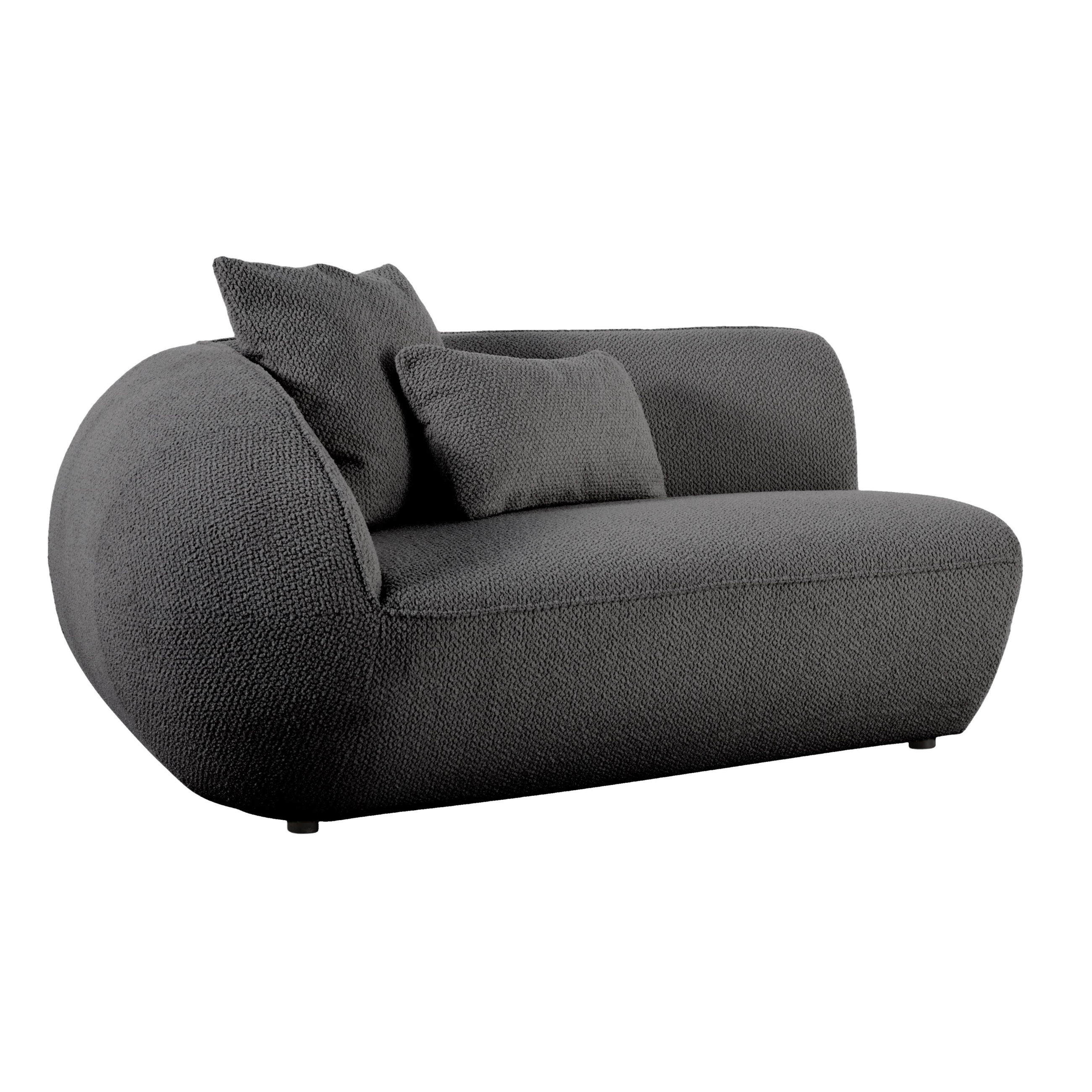 ZOE SAĞ EĞİMLİ MODÜL KOYU GRİ