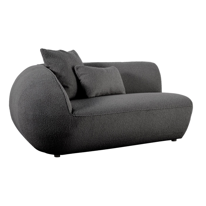 ZOE SAĞ EĞİMLİ MODÜL KOYU GRİ