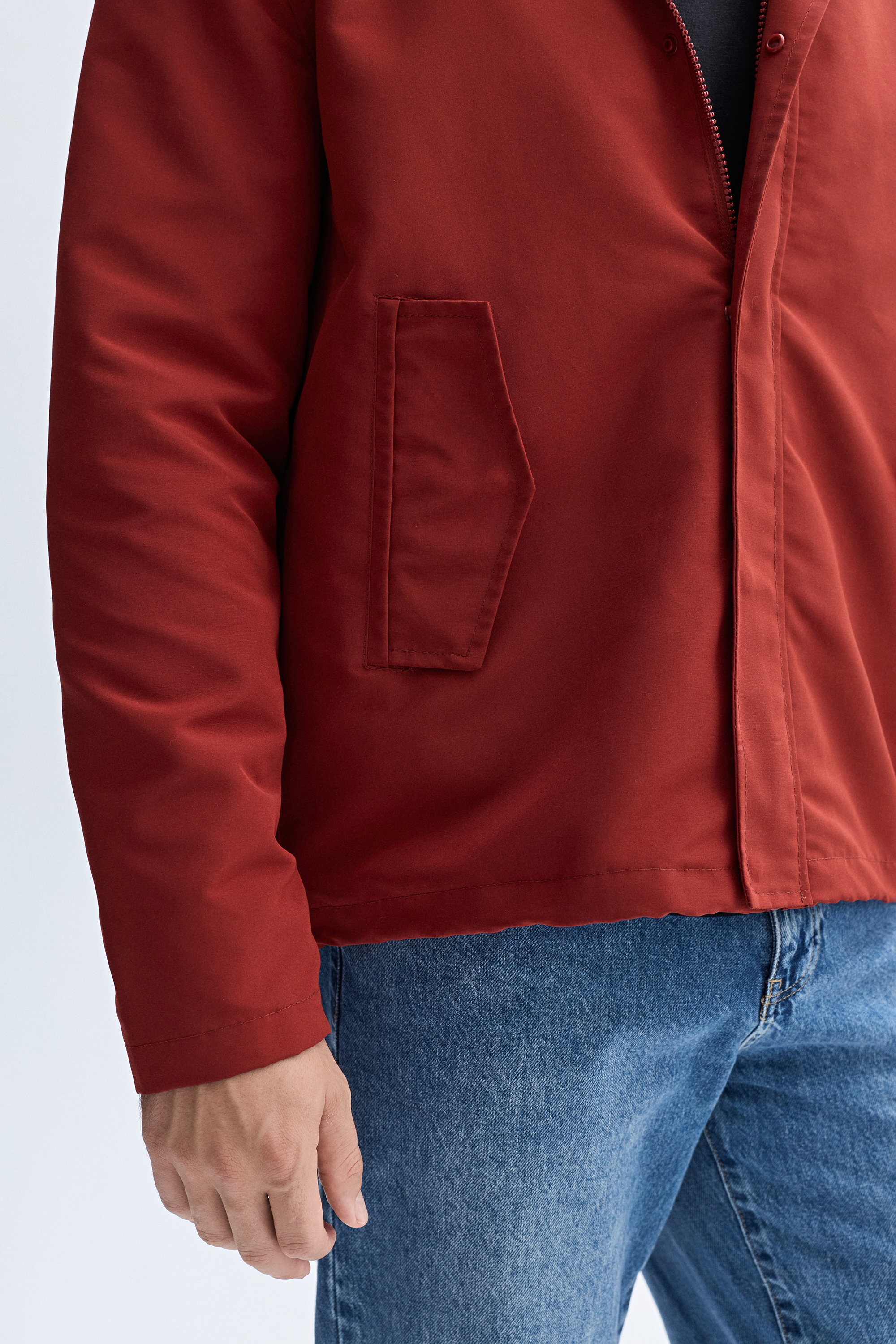 KAPÜŞONLU KISA PARKA