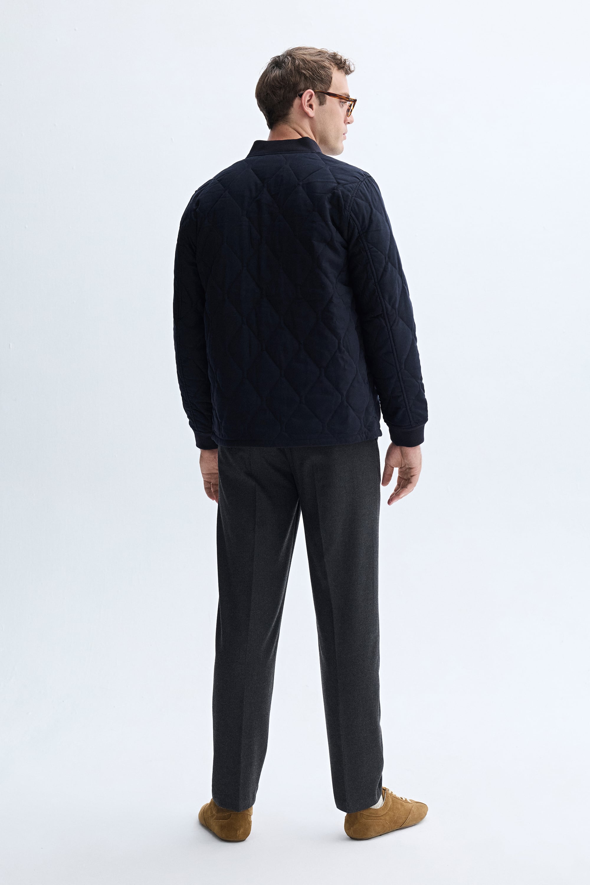 KAPİTONELİ CEPLİ BOMBER CEKET