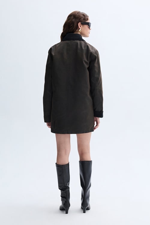 KADİFE YAKA MONT CEKET