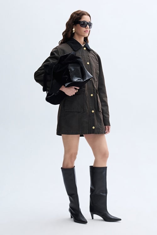 KADİFE YAKA MONT CEKET