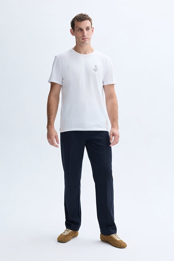 LOOSE FIT BELİ LASTİKLİ PANTOLON