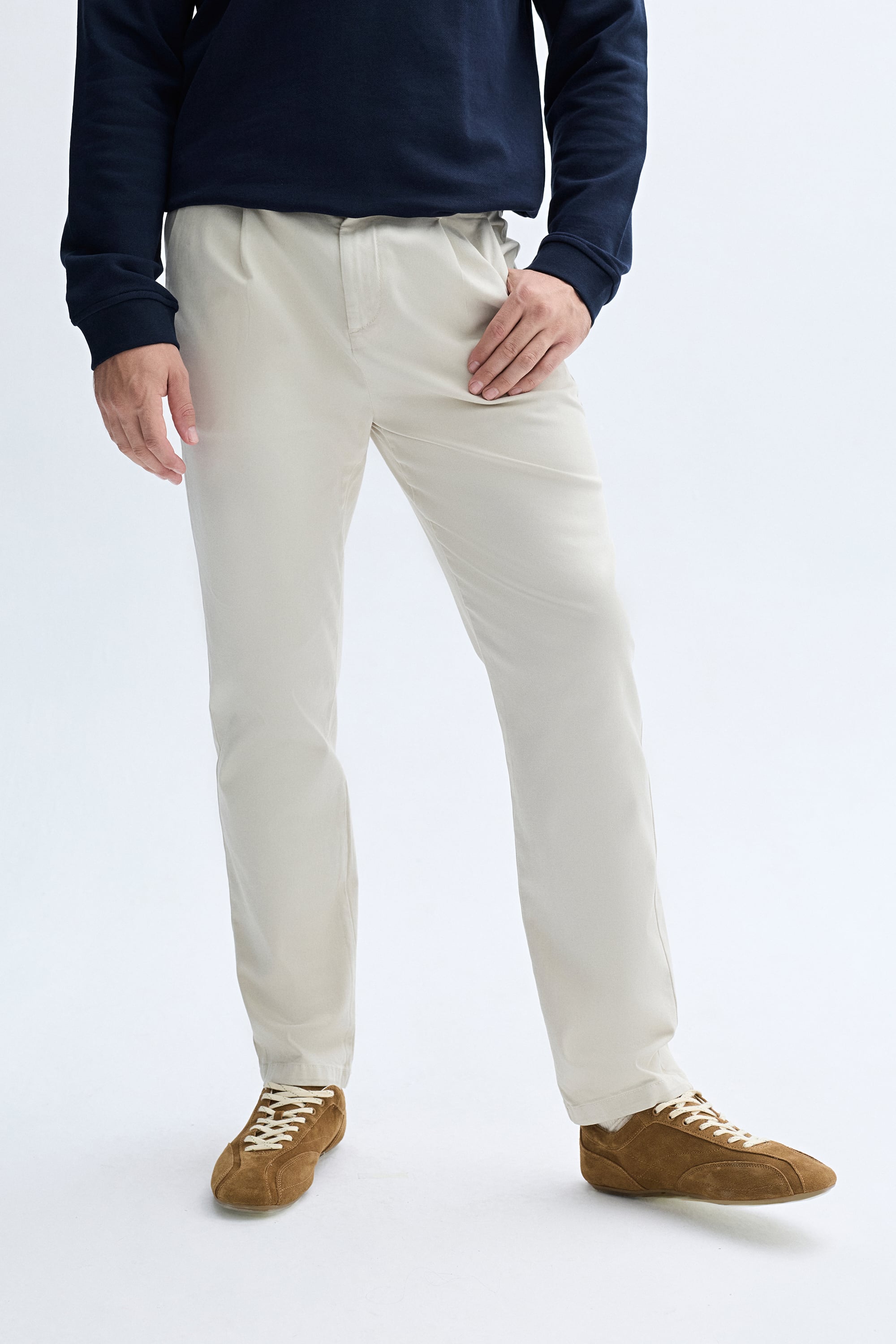 TAPERED FIT PANTOLON