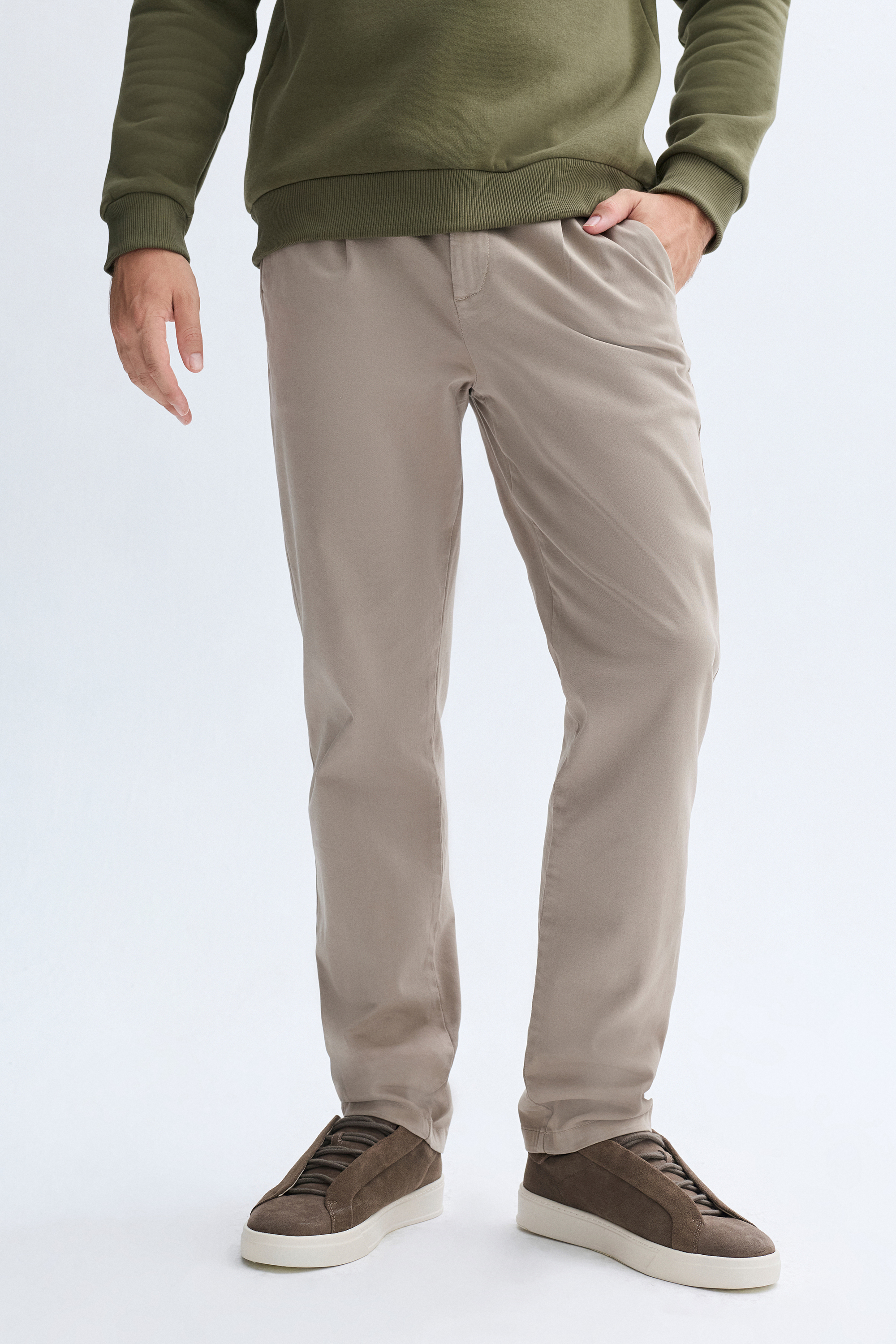 TAPERED FIT PANTOLON