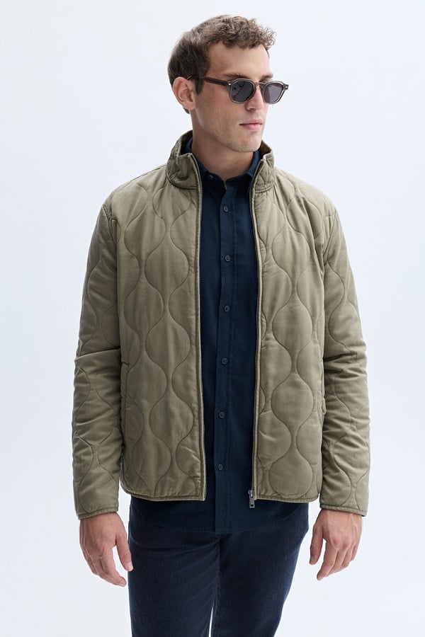 KAPİTONELİ DİK YAKA MONT