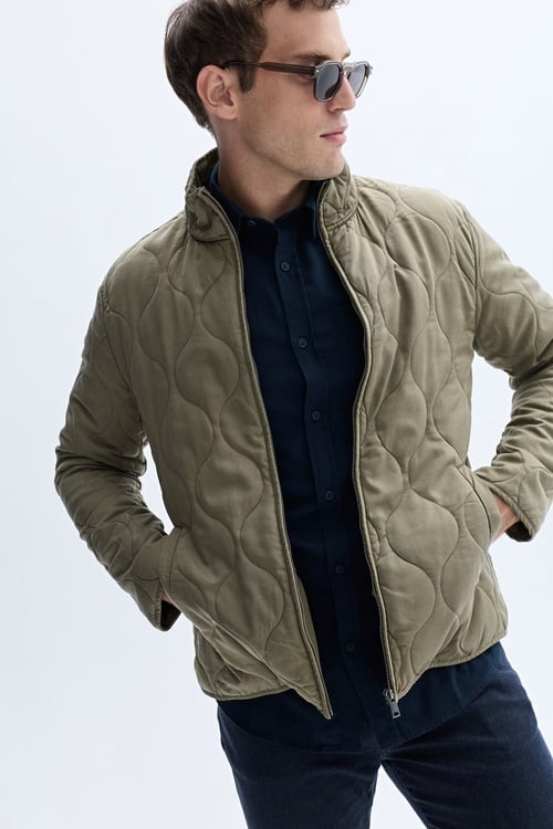 KAPİTONELİ DİK YAKA MONT