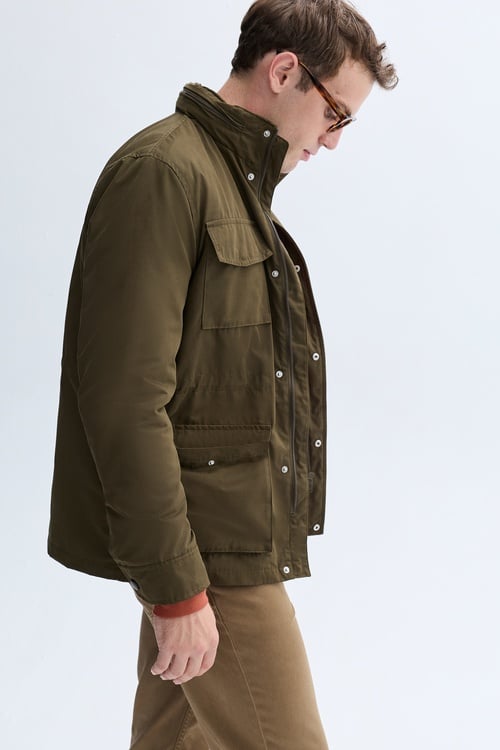  GİZLİ KAPÜŞONLU İNCE MONT