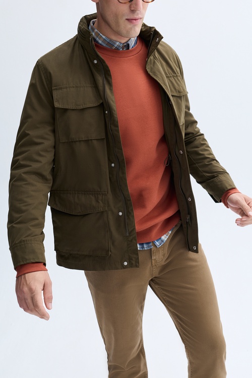  GİZLİ KAPÜŞONLU İNCE MONT