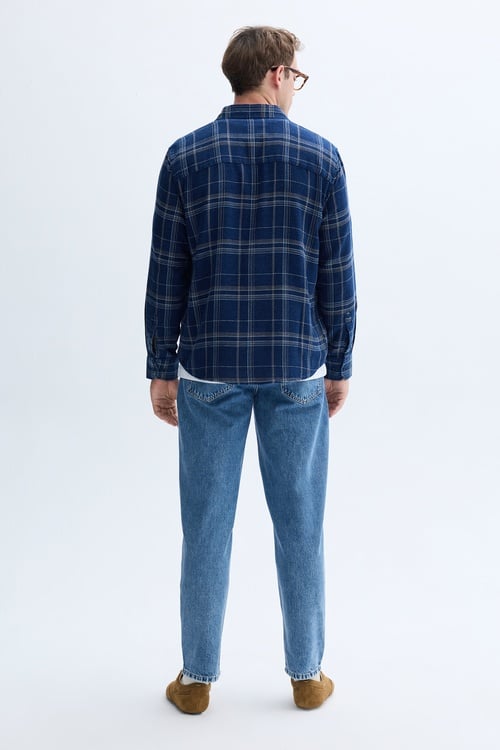 REGULAR FIT EKOSELİ UZUN KOLLU GÖMLEK