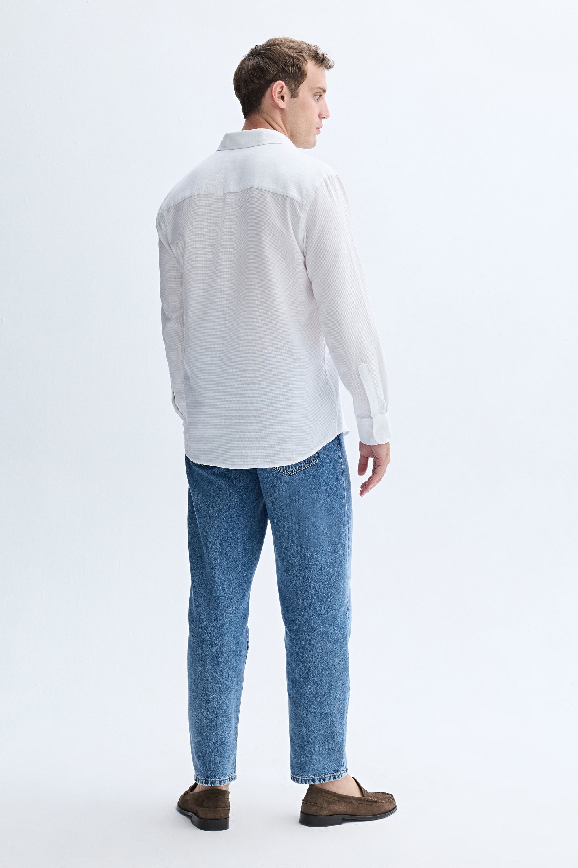 REGULAR FIT UZUN KOLLU GÖMLEK