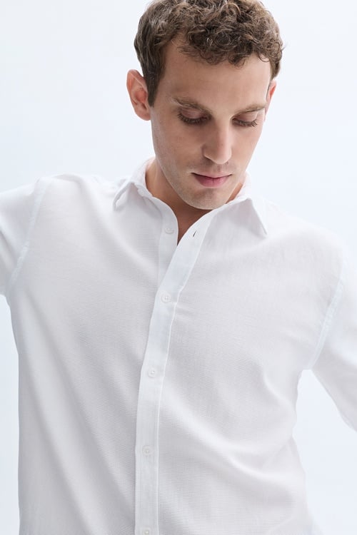 REGULAR FIT UZUN KOLLU GÖMLEK