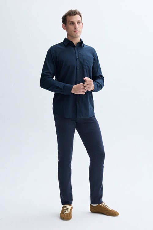 REGULAR FIT UZUN KOLLU GÖMLEK