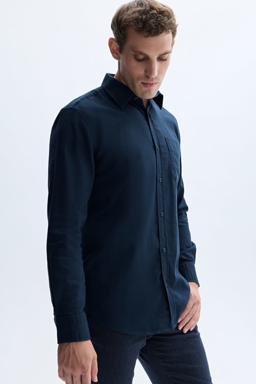 REGULAR FIT UZUN KOLLU GÖMLEK