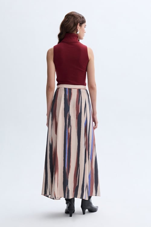 BALIKÇI YAKA FITTED KOLSUZ KAZAK