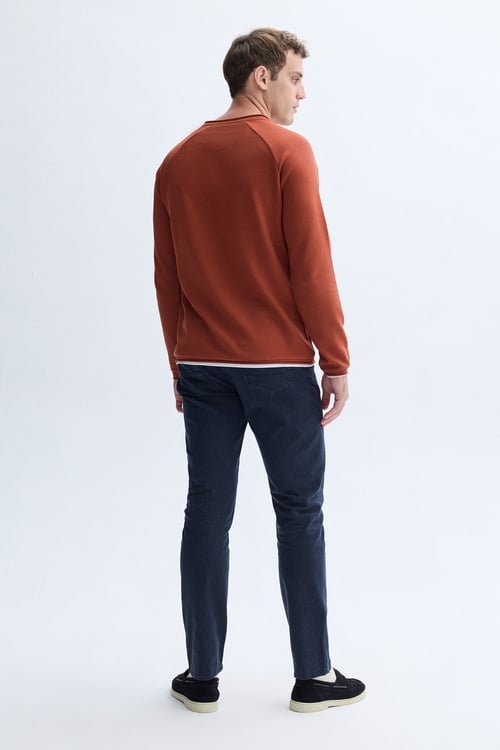 BİSİKLET YAKA SWEATSHIRT