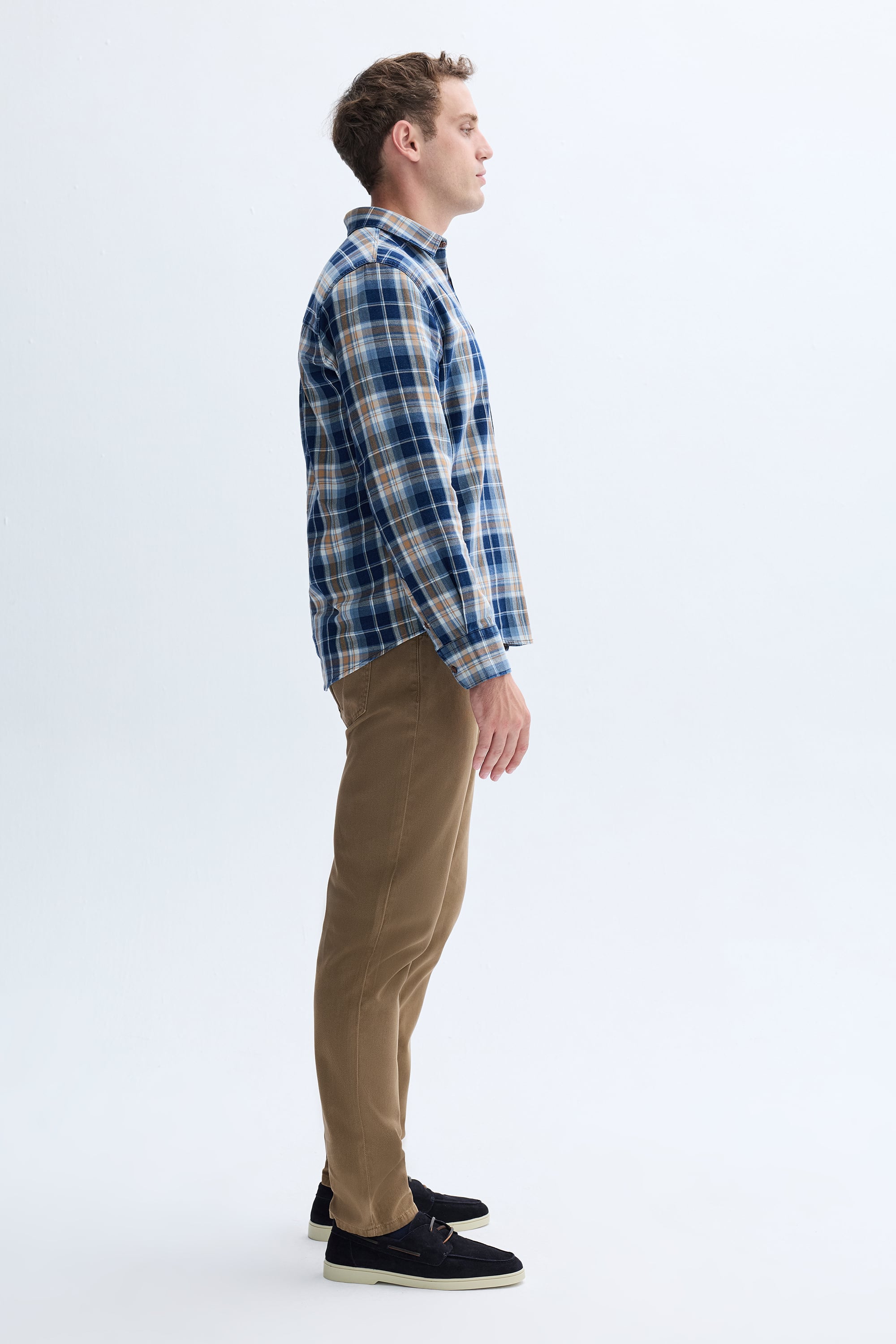 SLIM STRAIGHT FIT PANTOLON