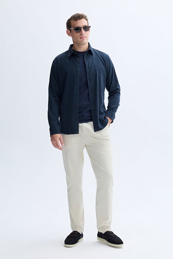 REGULAR FIT UZUN KOLLU CASUAL GÖMLEK