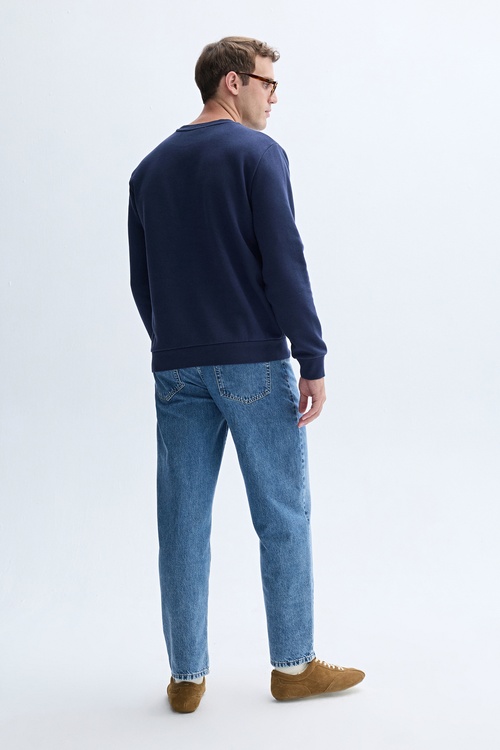 BİSİKLET YAKA KAZAK