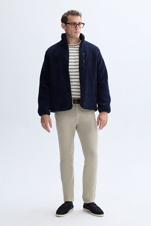 COMFORT FIT ÇİFT TARAFLI SHERPA CEKET