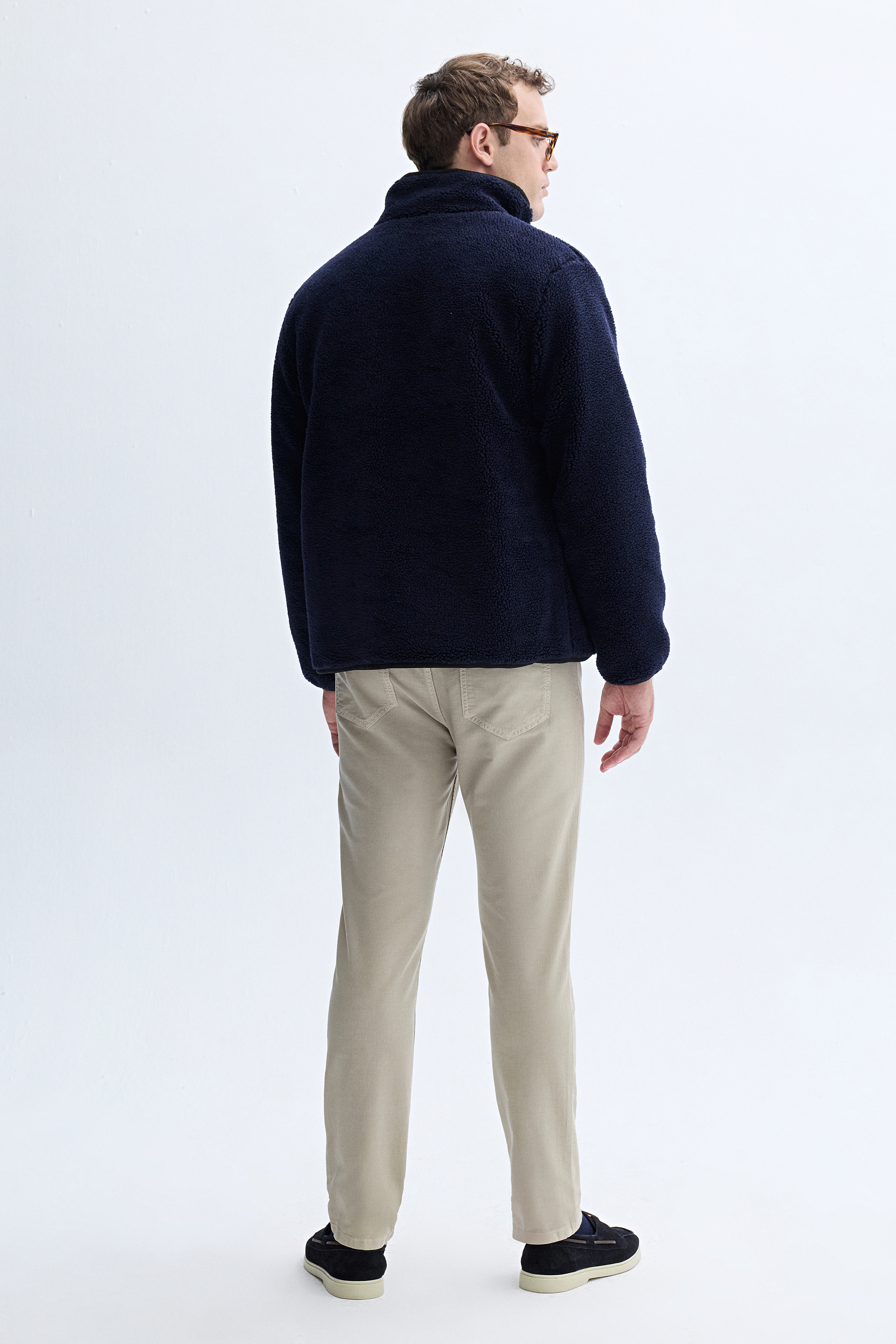 COMFORT FIT ÇİFT TARAFLI SHERPA CEKET