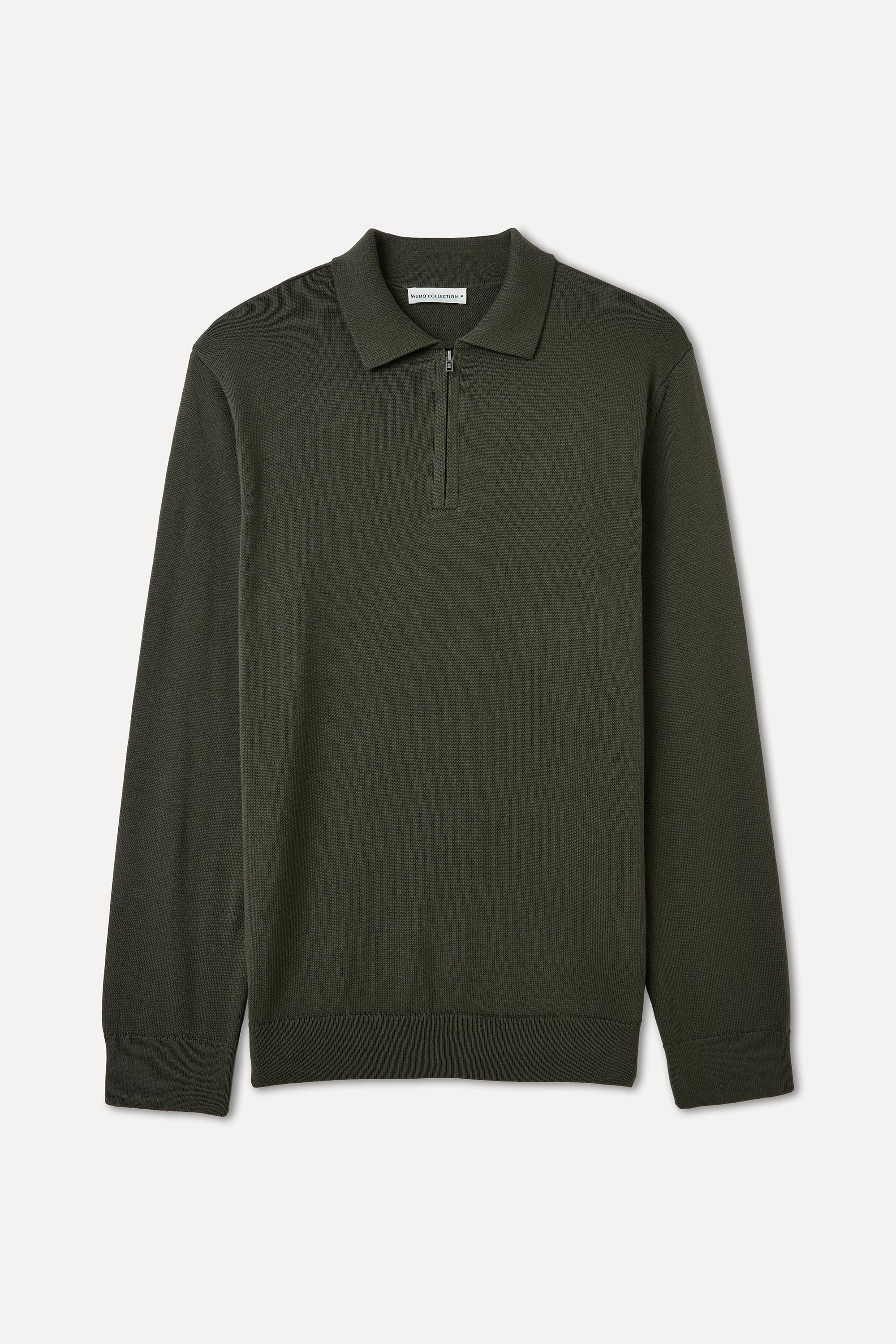 FERMUARLI POLO YAKA TRİKO KAZAK