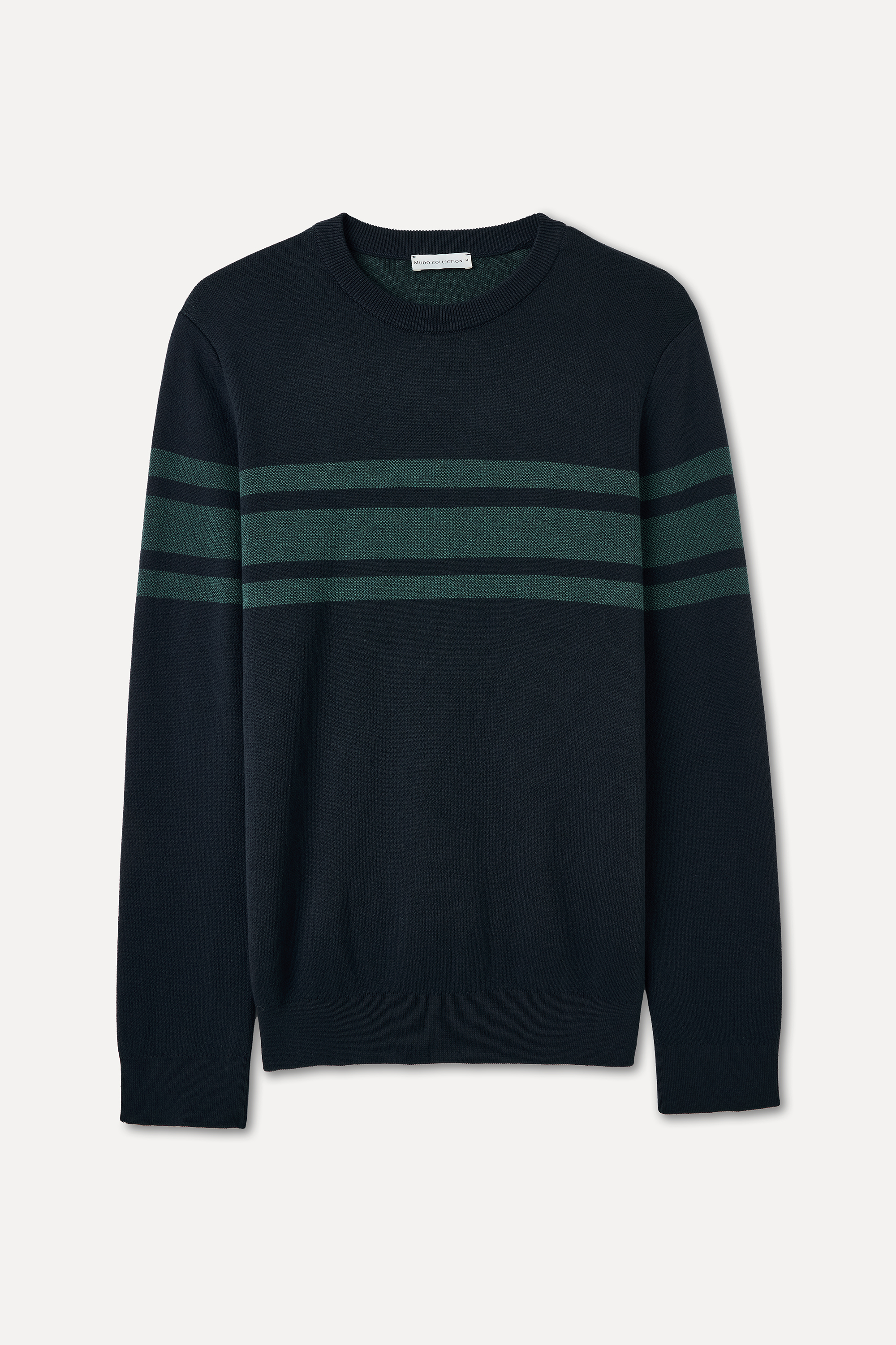 RENK BLOKLU BİSİKLET YAKA KAZAK