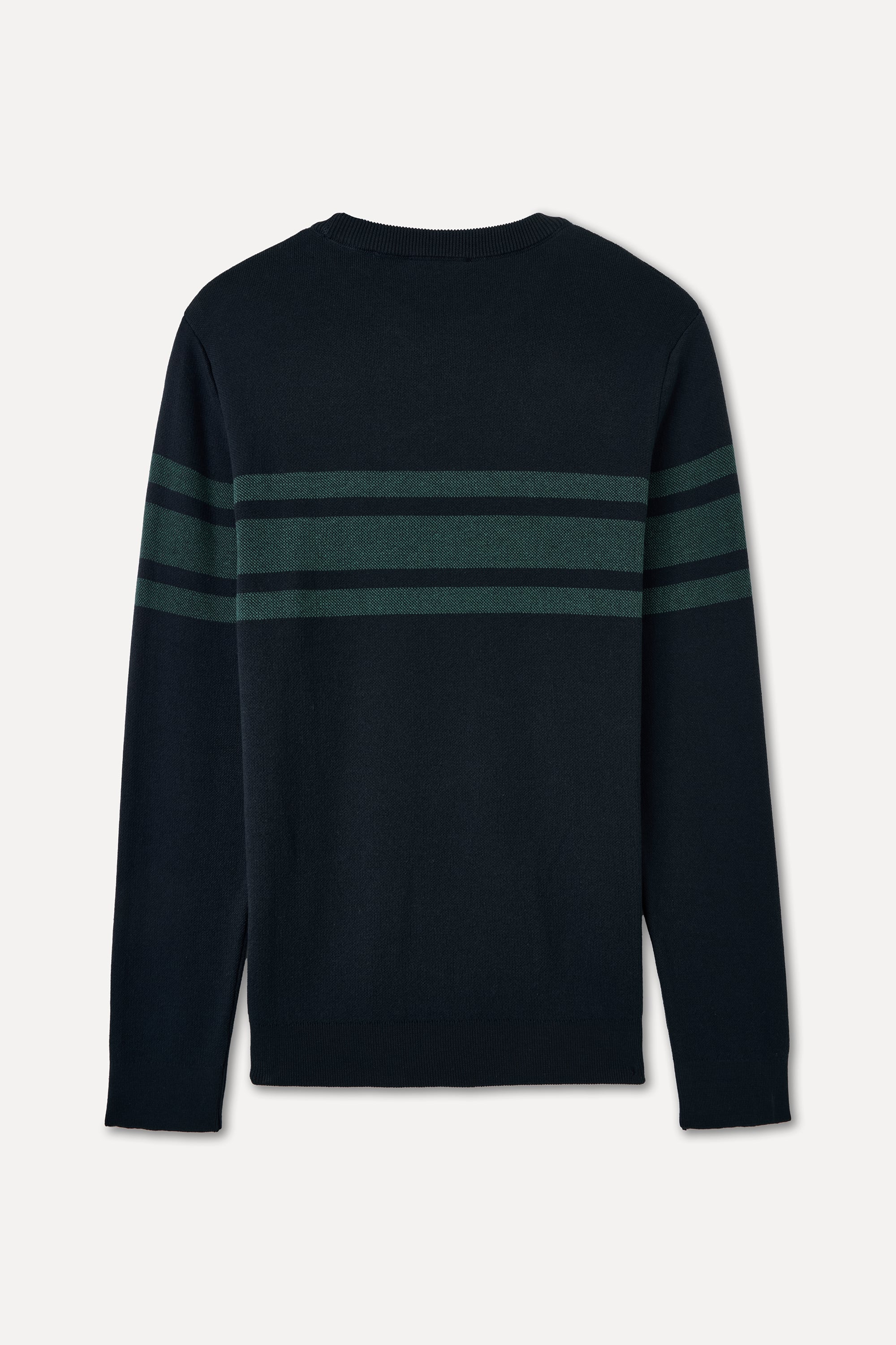 RENK BLOKLU BİSİKLET YAKA KAZAK