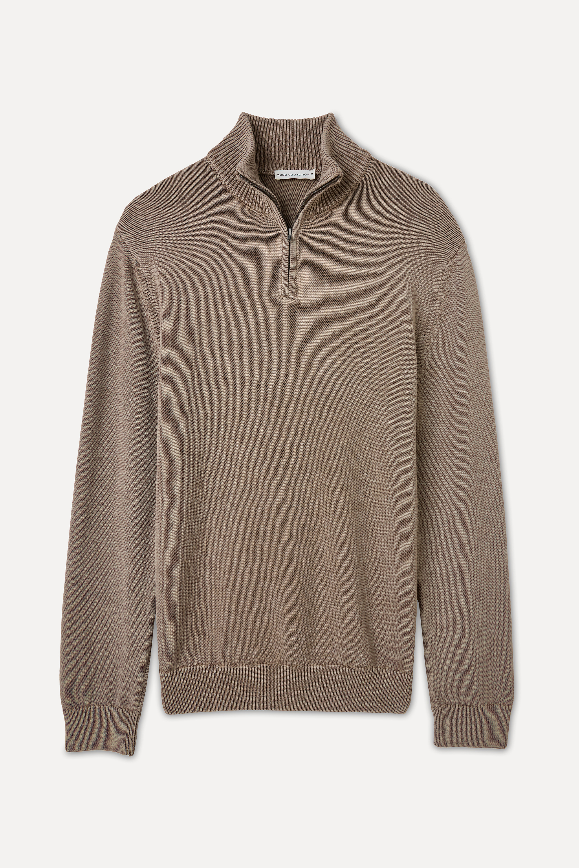 FERMUARLI DİK YAKA KAZAK