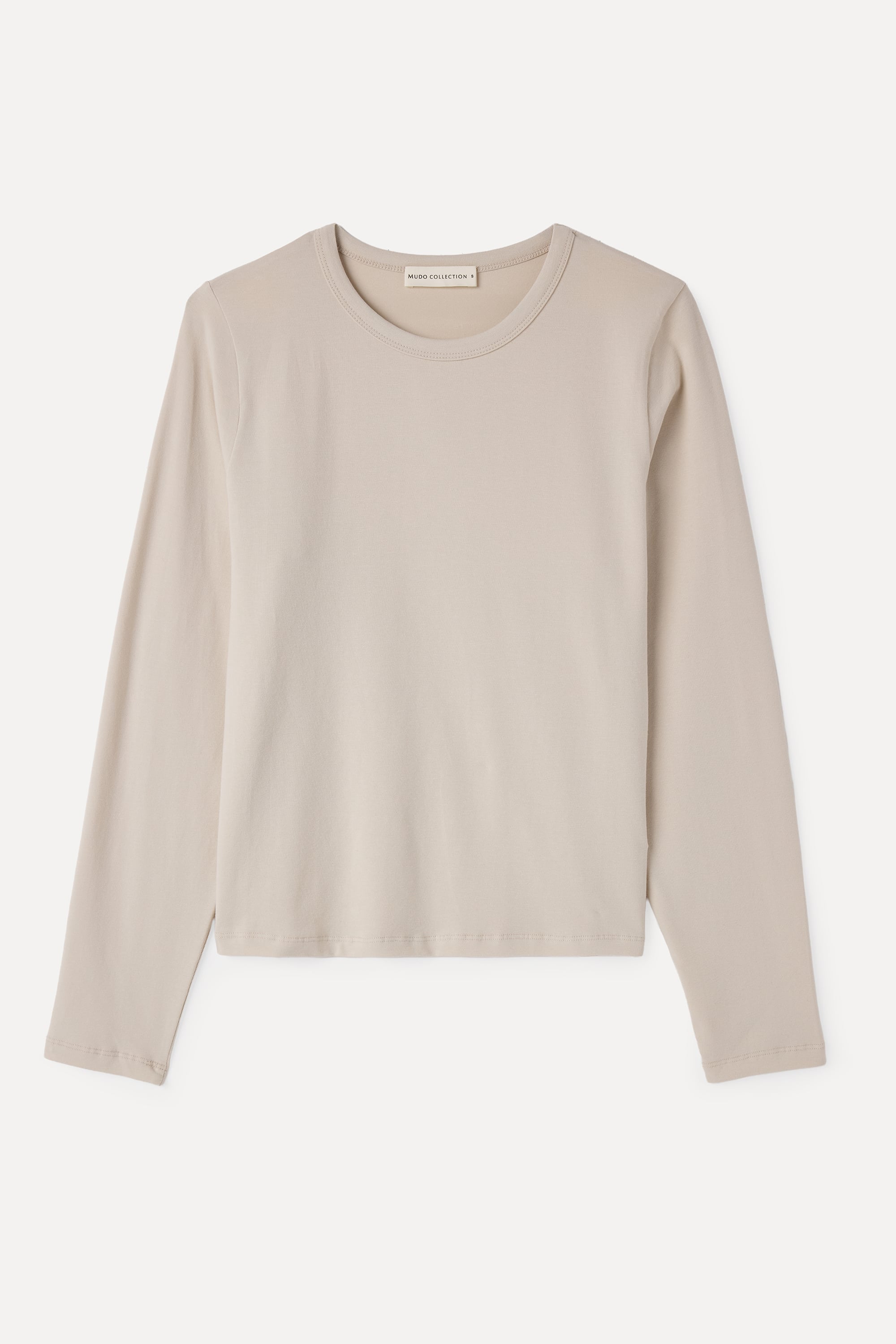 BİSİKLET YAKA UZUN KOLLU T-SHIRT