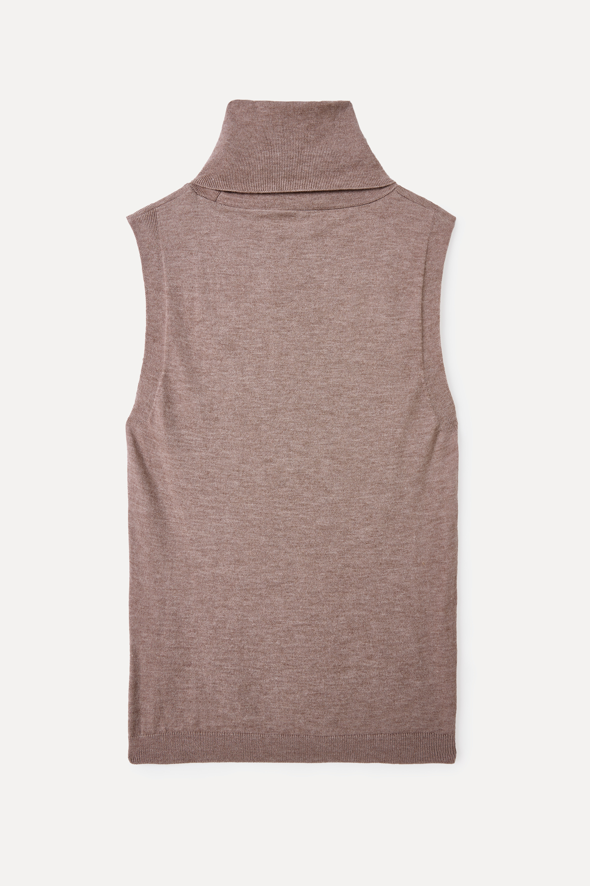 BALIKÇI YAKA FITTED KOLSUZ KAZAK