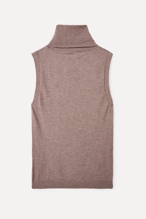  BALIKÇI YAKA FITTED KOLSUZ KAZAK