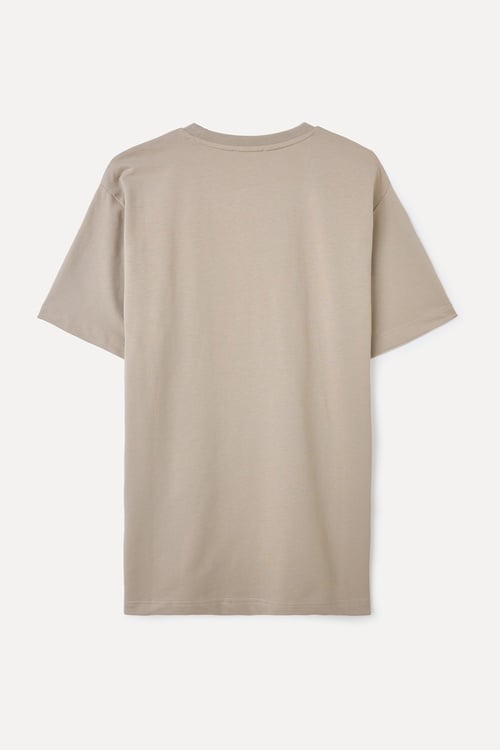  LOOSE FIT BİSİKLET YAKA T-SHIRT