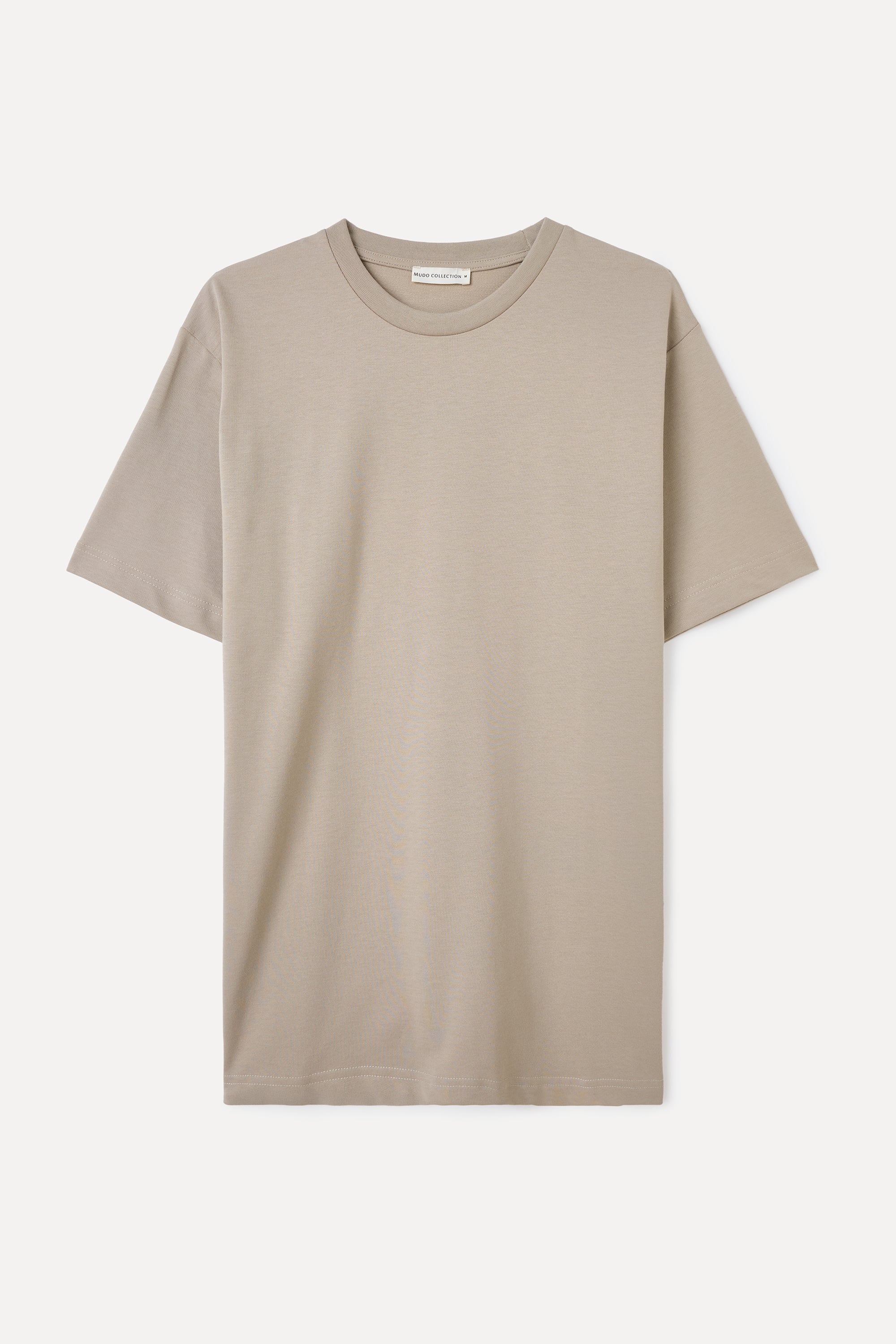 LOOSE FIT BİSİKLET YAKA T-SHIRT