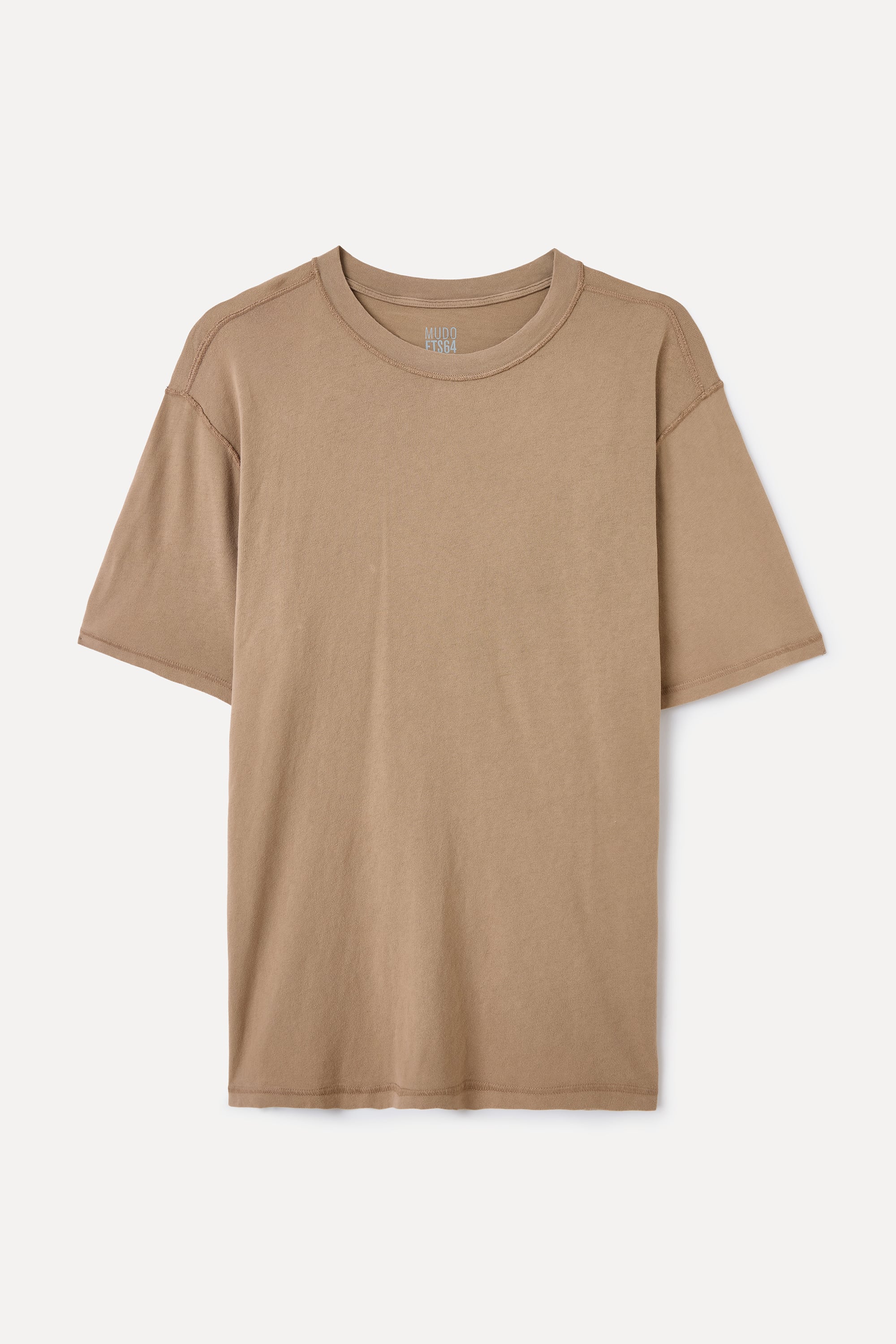 RELAX FIT BİSİKLET YAKA T-SHIRT