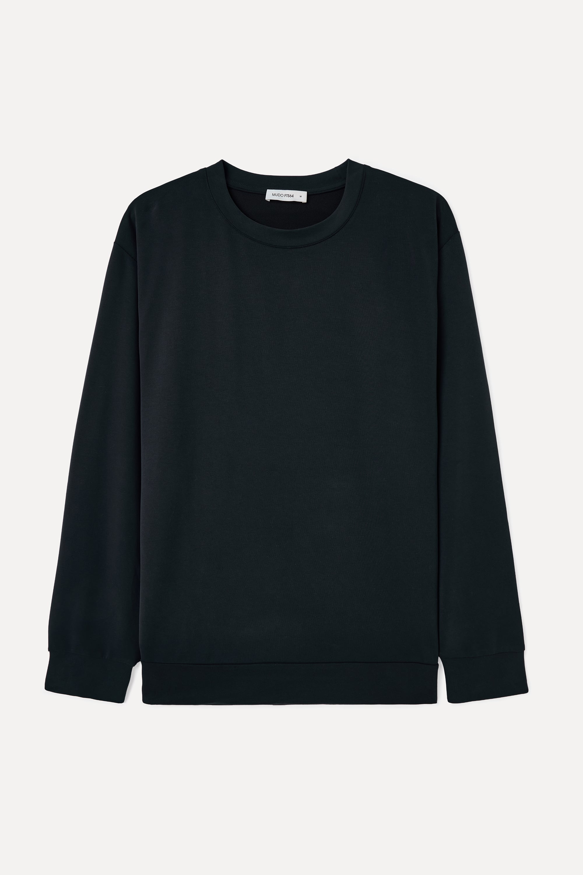 MODAL KARIŞIMLI BİSİKLET YAKA UZUN KOLLU T-SHIRT