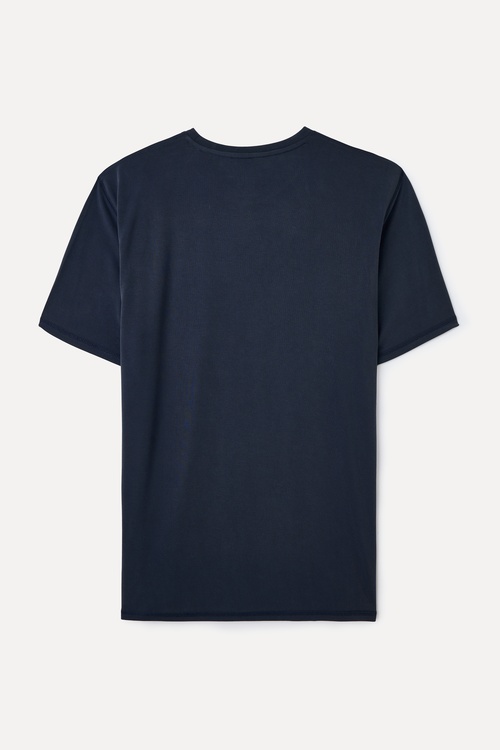 MODAL KARIŞIMLI LOOSE FIT BİSİKLET YAKA T-SHIRT