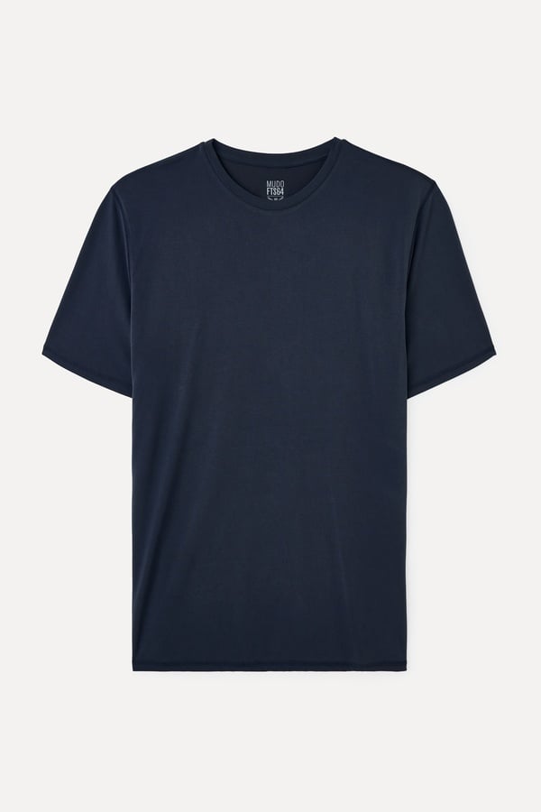 MODAL KARIŞIMLI LOOSE FIT BİSİKLET YAKA T-SHIRT