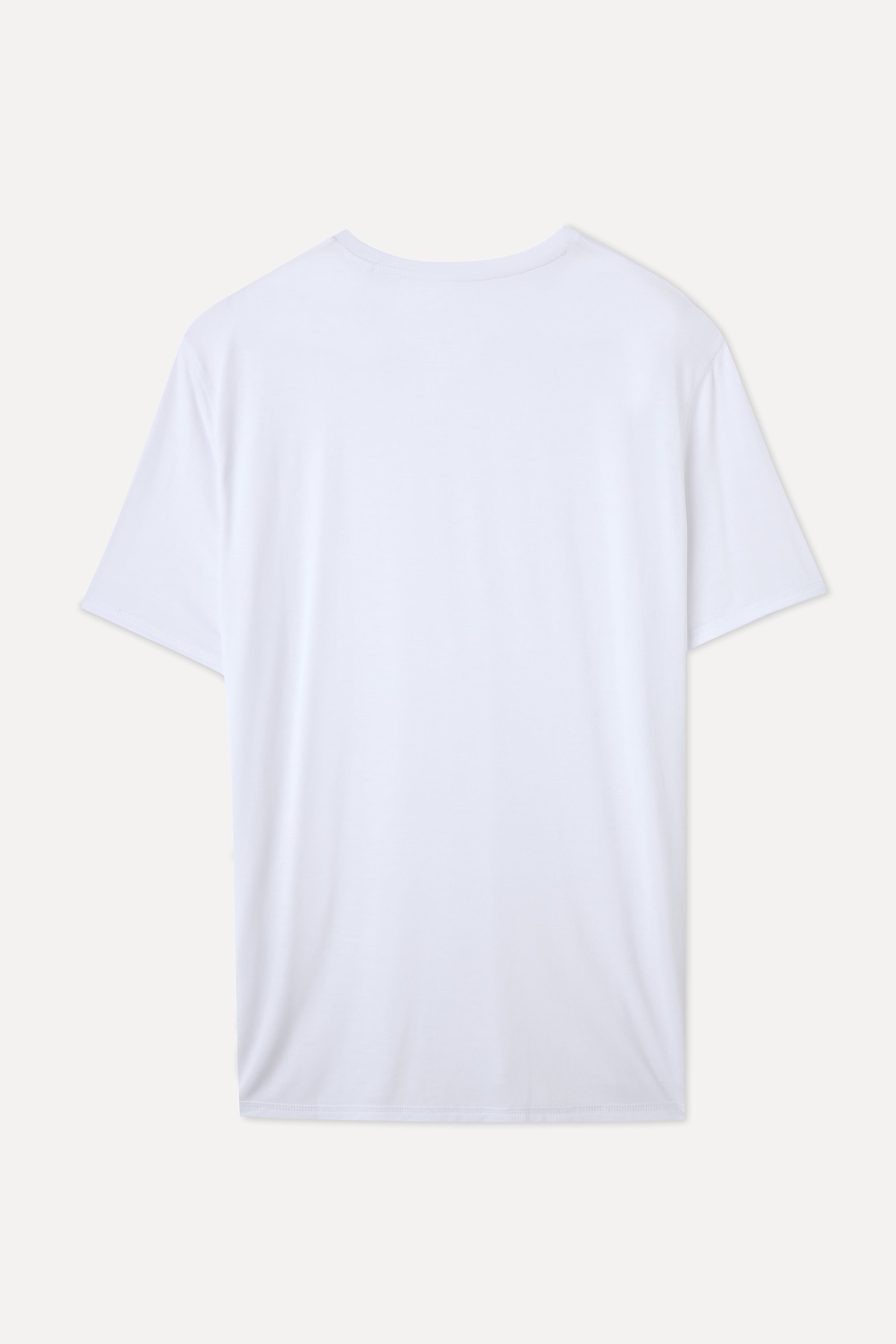 MODAL KARIŞIMLI LOOSE FIT BİSİKLET YAKA T-SHIRT