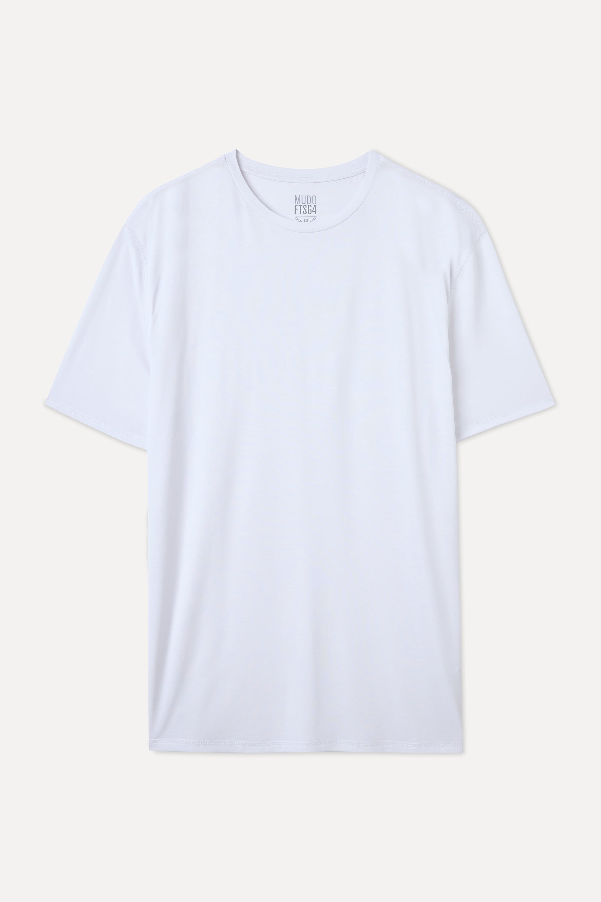 MODAL KARIŞIMLI LOOSE FIT BİSİKLET YAKA T-SHIRT