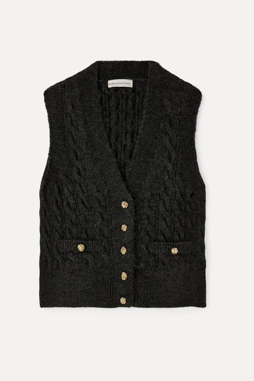  V YAKA CEP DETAYLI YELEK