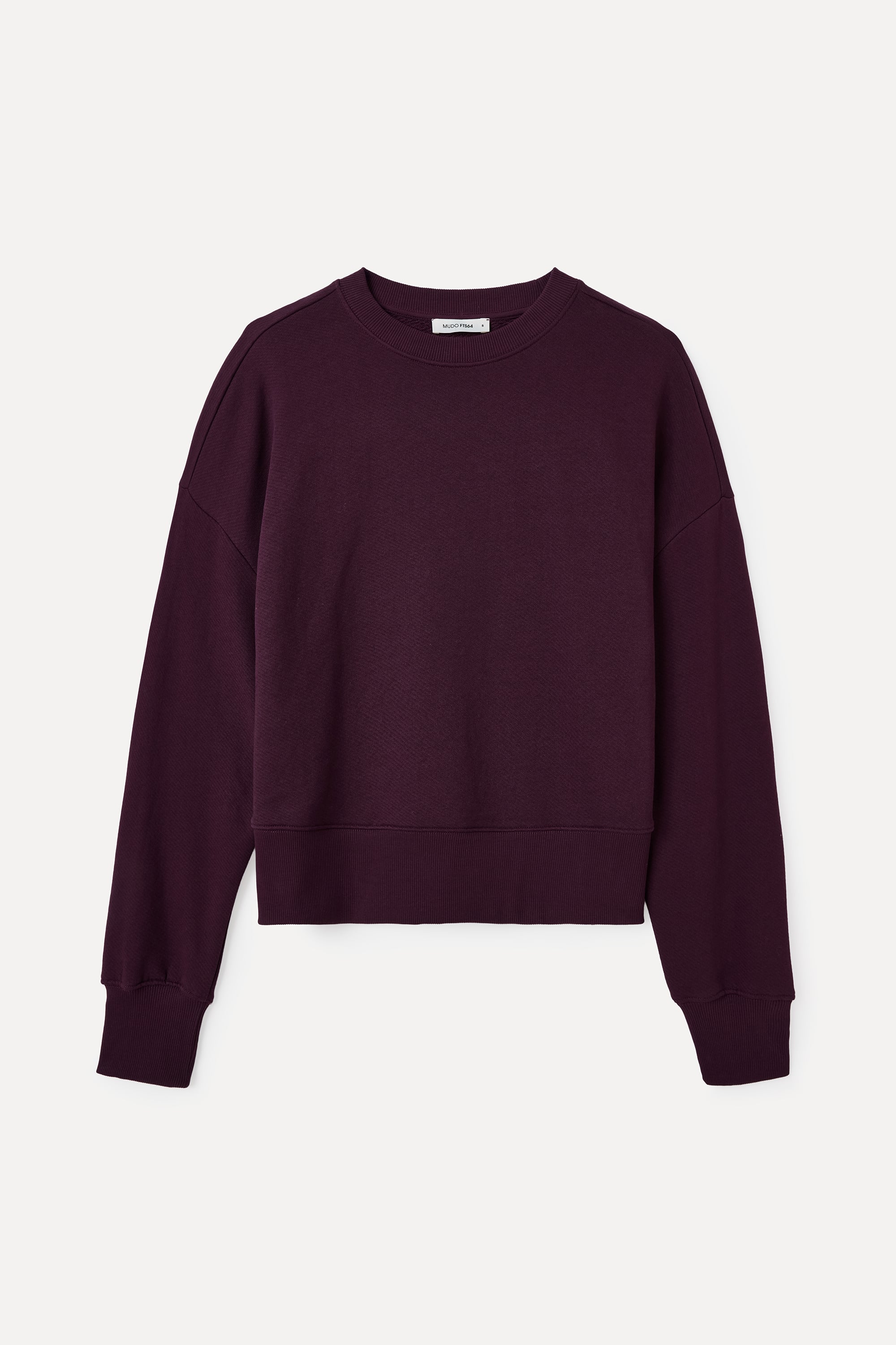 LOOSE FIT BİSİKLET YAKA SWEATSHIRT