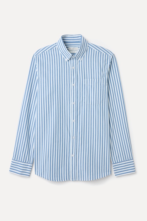  ÇİZGİLİ REGULAR FIT UZUN KOLLU GÖMLEK