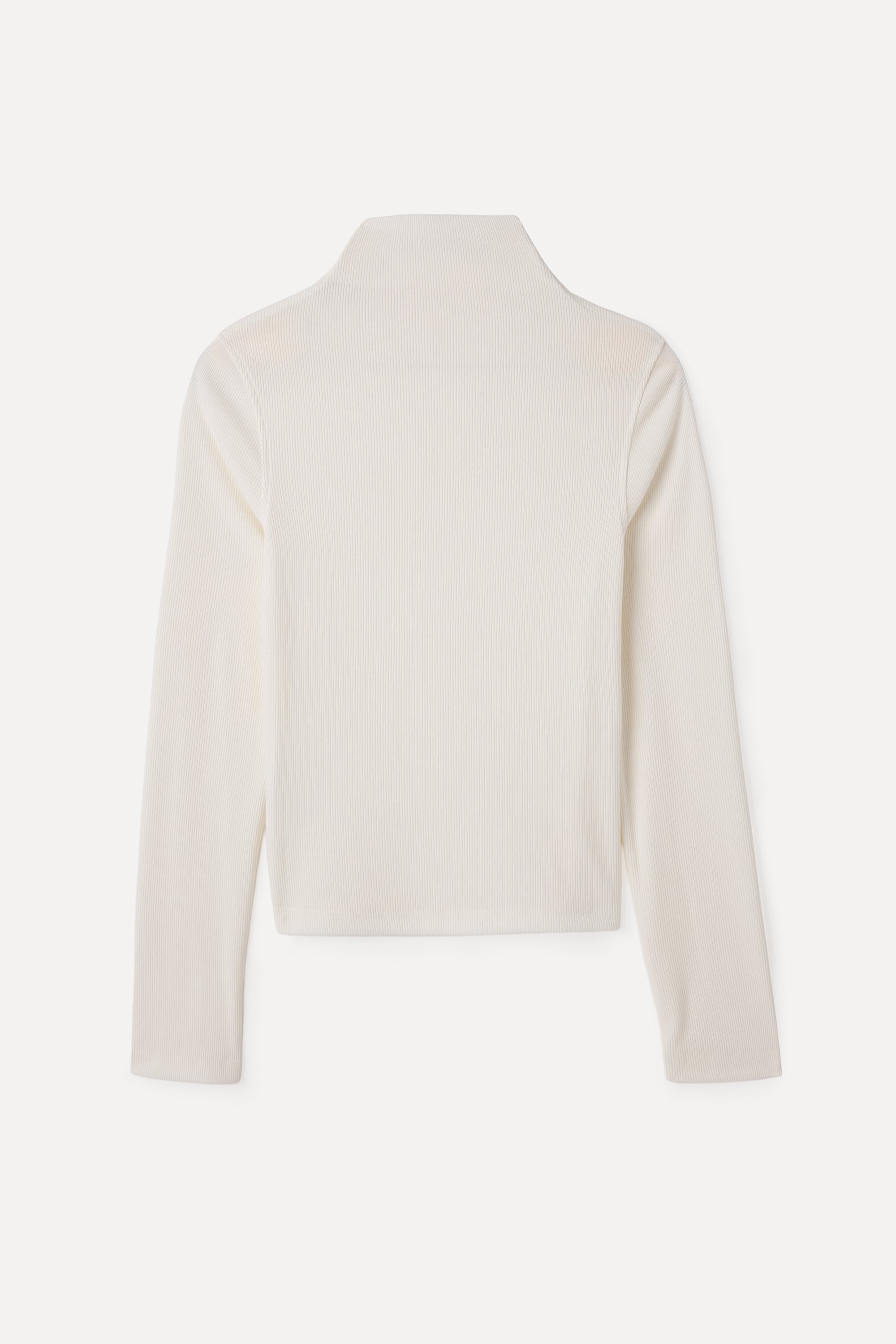 DİK YAKA FITTED BLUZ