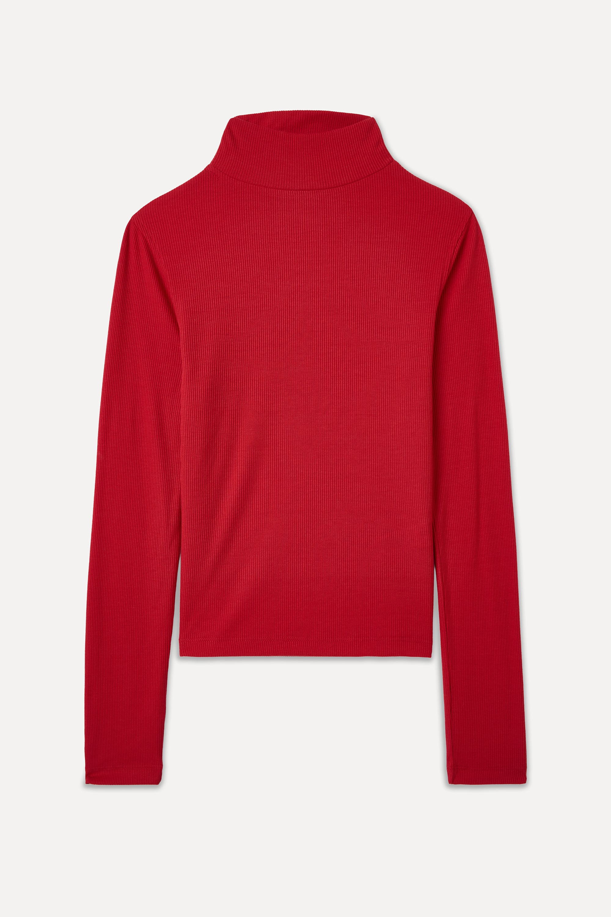 DİK YAKA FITTED BLUZ